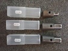 3x BDS Gewindebohreraufnahme Weldon 19mm/M20 - 32mm/M24 - 32mm/M27