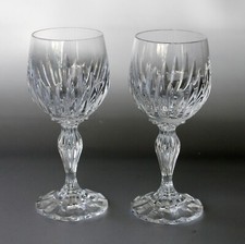 2 Stück WMF Weingläser, Serie Claudine, Höhe ca. 16cm, je  ca. 280g, ~ Vintage