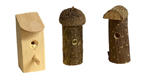 Miniatur vogelhaus nistkasten - miniatur,