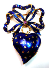 Pendant Locket Brooch Antique