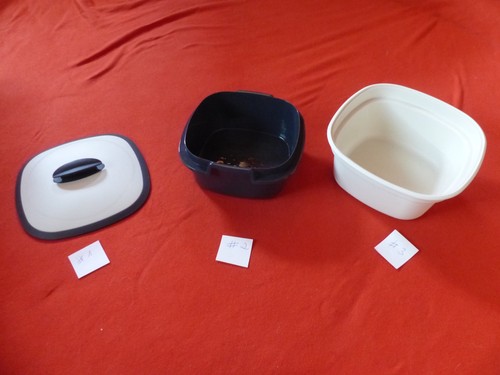 Tupperware thermo duo - tupperware, sieb