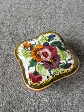 Schatulle Keramik Bunt 