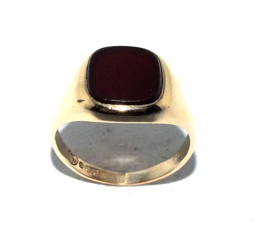Herren 9ct gelbgold vintage - herren,