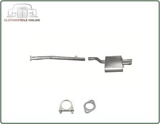 Endschalldämpfer für BMW 5er E60 E61 525d 530d Limousine Touring Auspuff Endtopf