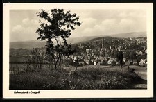 Ansichtskarte Eibenstock /Erzgeb., Teilansicht mit Kirche 1962 
