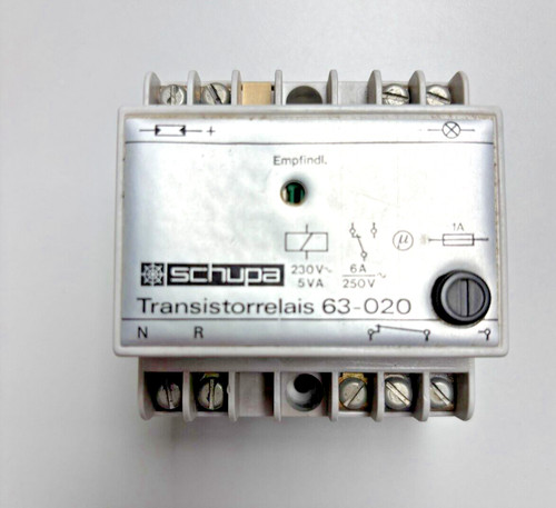 Schupa transistorrelais 020 - schupa, 63-020