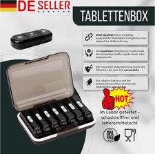 Tablettenbox 7 tage 3 fächer
