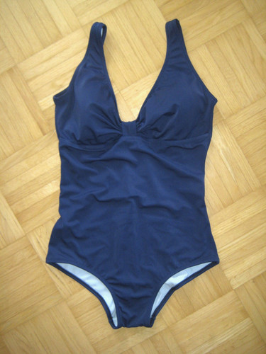 Badeanzug 38 dunkelblau - m/38,