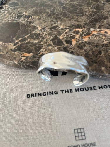 Silver irregular chunky - silver,