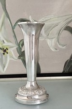 Vase England Silberauflage