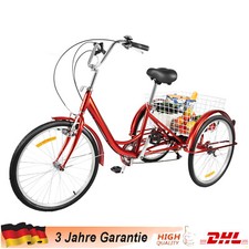 24 Zoll 3 Räder Bike Dreirad