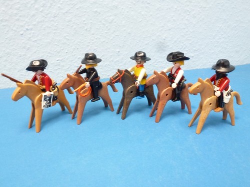 Western cowboys soldaten - 5x,