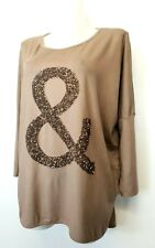 13 ) Manou Lenz Oversize Shirt Taupe 79,90€ Gr. 36 38 40 42 44 46 54 56