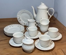 Alt Mitterteich Bavaria 1887 Breakthrough Porcelain White Various Pieces 1970-е