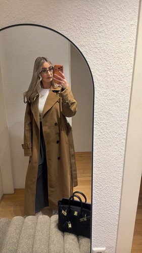 Reserved trenchcoat wildleder - reserved,