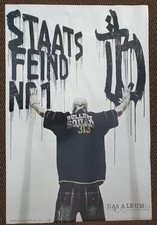 Promotion Plakat Bushido - Staatsfeind Nr. 1  von 2005  61 cm x 91,5 cm