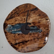 Holz Wanduhr Unikat Handarbeit