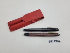 2x Füller Set Rothe Volksversicherung Etui DDR Mid Century Vintage alt #2511932