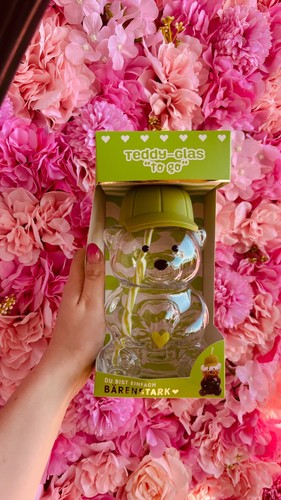 Teddy glas grün - to,