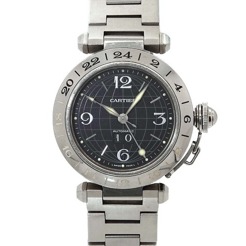 Cartier pasha meridian gmt - c,