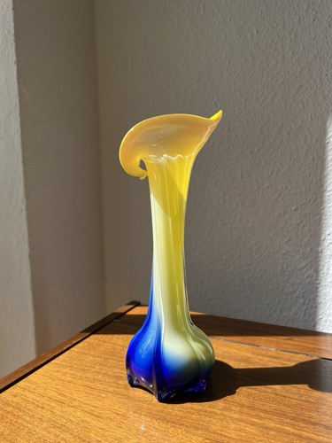 Vintage glas vase - glas,