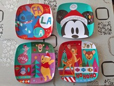 Weihnachtsteller Disney (4 Stück)