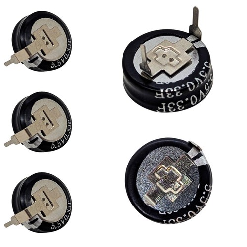 Supercap 33f 5v h - supercap, 5,5v