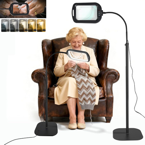 10x 30x standlupe mit - mit, licht