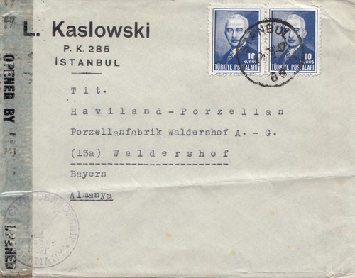 Türkei 1947 instanbul nach - türkei:, 1947: