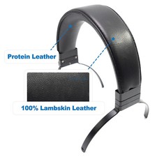 Leather Metal Headband for