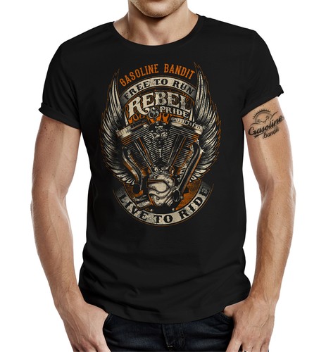 Gasoline bandit shirt rebel - bandit, t-shirt
