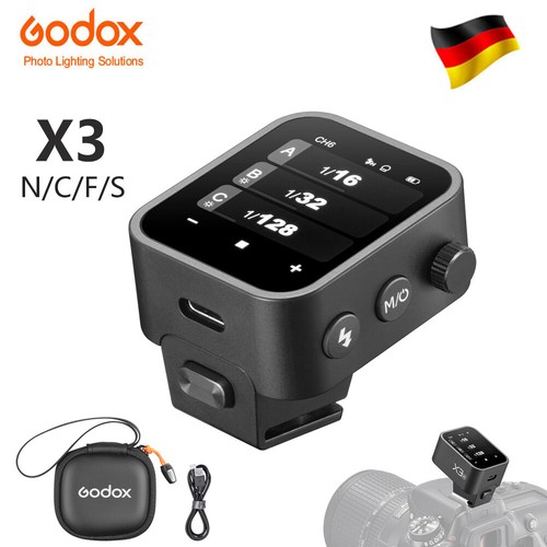 Godox s f flash - de, x3-c/n/s/f