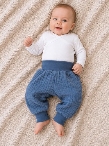 Pumphosen baby musselin - pumphosen, bio-