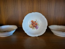 Wunderschönem Kompottschalen mt Verschienen Obstmotiven