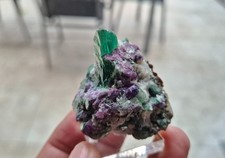 Fuchsit mit Rubin Chumar Mine