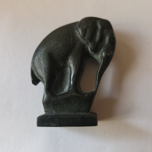 Bronze figur elephant miniatur - figur, elephant/miniatur