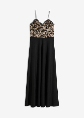 Midikleid mit spitze - mit, und