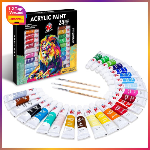 Acrylfarben set farben 12ml - set,