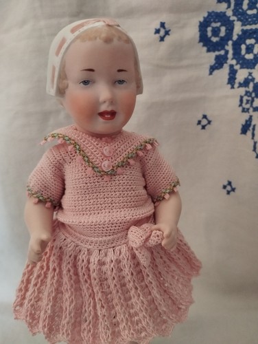 Kleine porzellan kopf puppe - kopf,