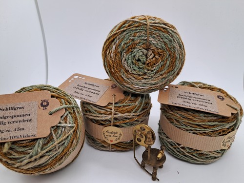 Strickgarn schilfgras - strickgarn,