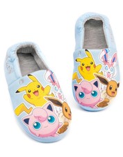 Pokemon Blau Pikachu Slip On Loafer Hausschuhe Mädchen