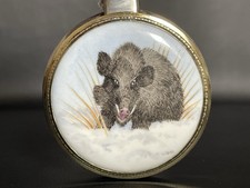 Antiker Humpen Silberumrandung