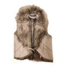 🌸 Mädchen Fellweste