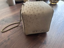 ROECKL  HANDTASCHE ? in BEIGE LEDER QUADRATISCHE