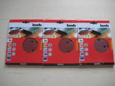 5er Pack Haft-Schleifscheiben, Holz+Metall, Ø 150 mm, 14 Loch, Körnung 60,80,240