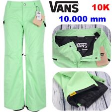 Vans 10K Damen Snowboard Hose Skihose Wasserdicht Schneehose türkis mint grün