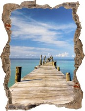 Wandtattoo Steg am Meer -