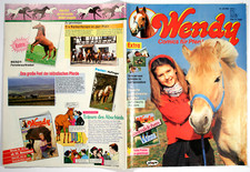 Wendy Mädchen Pferde Comic Heft Nr. 23/1990 "Farina"+ "Die Angeberin"