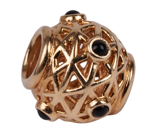 Pandora charm kugel mit onyx - kugel,