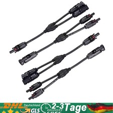 2 Paar Y Solarstecker